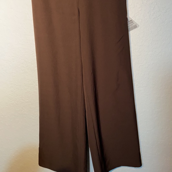 Lumier by Bariano size M black wide leg high neck - Picture 2 of 10